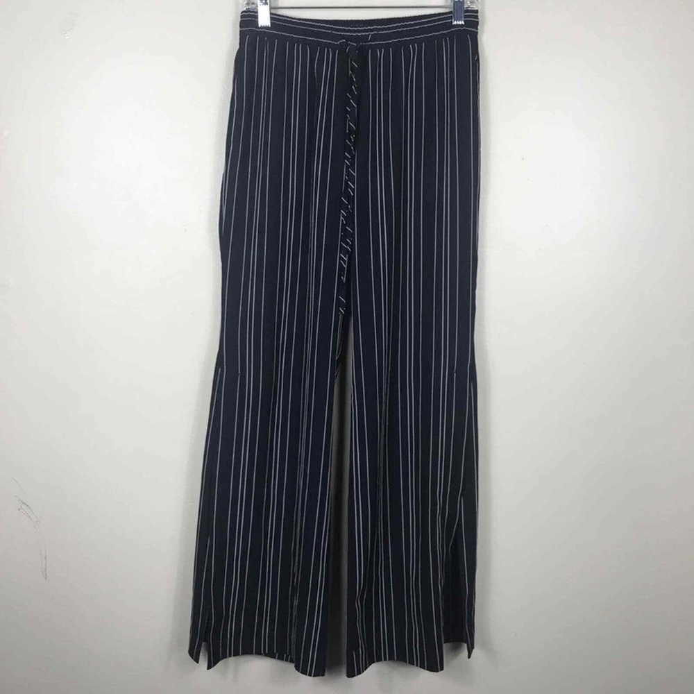 Zara Basic Pinstripe Drawstring Pants